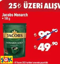 JACOBS MONARCH KAHVE JACOBS MONARCH KAHVE